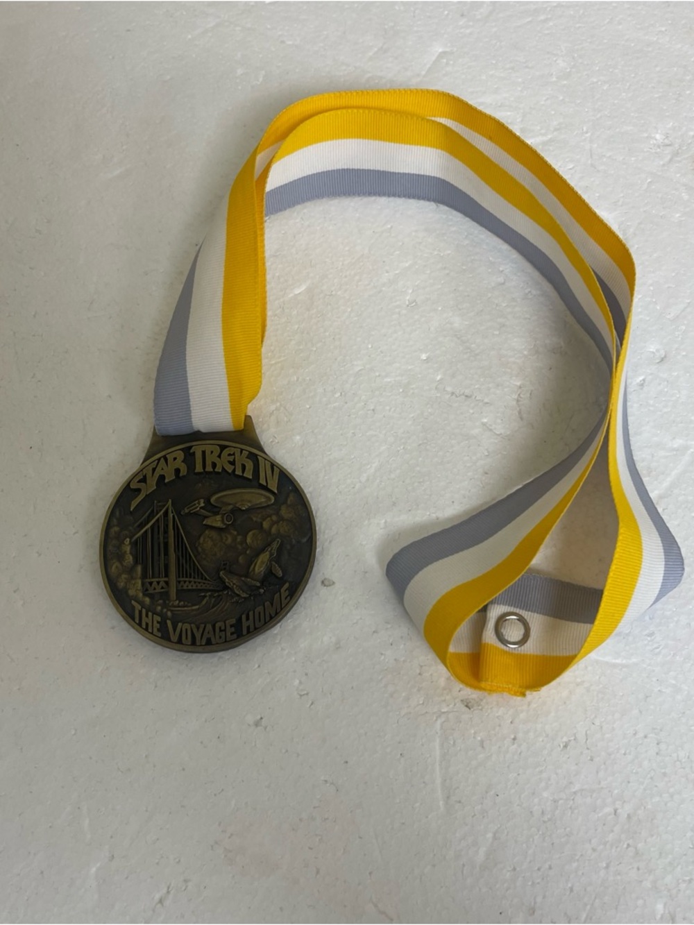 Star Trek IV The Voyage Home Spaceship Challenger Commemorative Bronze Medal